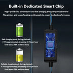 USB 3.2 Gen 1 VR Link Cable USB-A to USB-C 5m 5Gbps for Quest 3S/3/2, PICO 4/Neo 3