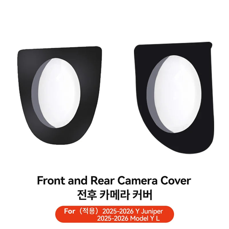YZ Front Camera Protection for 2025 Tesla Model Y Juniper Car Accessories for Model Y L Lens Guard Anti Collision Waterproof