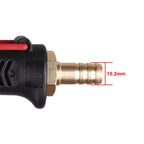 1PC Spray Gun Lance Foam Lance with Stainless Steel Nozzle and barb fitting for Compressed Air Foam Generator