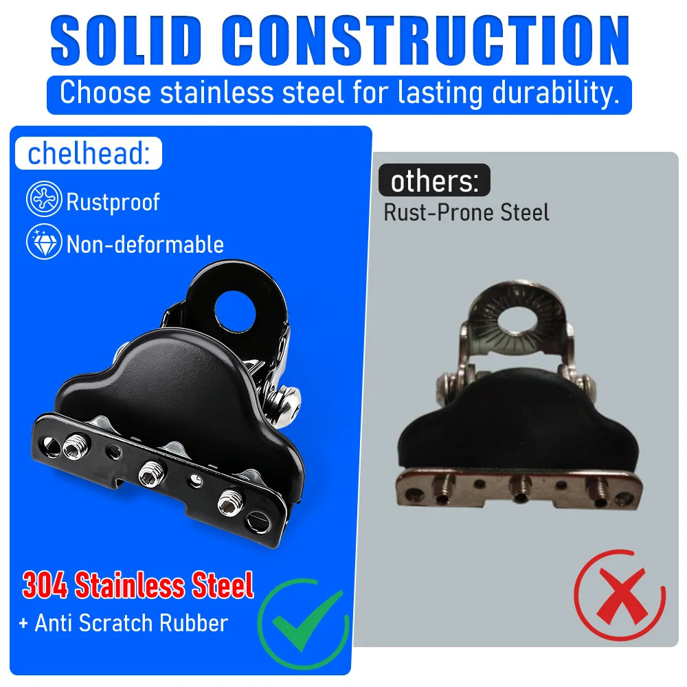 2PCS LED Work Light mounting Bracket Universal Hood Led Light Bar Mount Bracket Foglight lamp Holder for Off Road Jeep Truck SUV