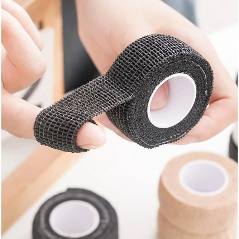 Self Adhesive Elastic Bandage Wrap Tape 2.5cm x 4.5m 1 Roll, Assorted Colors