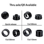 ZTTO Bicycle Fork Mount Car Roof Rack Support Quick Release Thru Axle Carrier MTB Road Bike Front Fork Block Stand Holder Racks