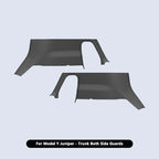 For Tesla Model Y Juniper 2025 2026 Rear Trunk Both Side Guards PU Leather Surface Corner Protection Cargo Liner Anti-dirty Pad