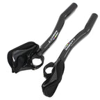 WCS Full Carbon Fiber Road Bicycle Handlebar Highway Rest Handlebar Aero Carbon TT Bike Handle Bars Trial TT Bar 3K Matte/Glossy