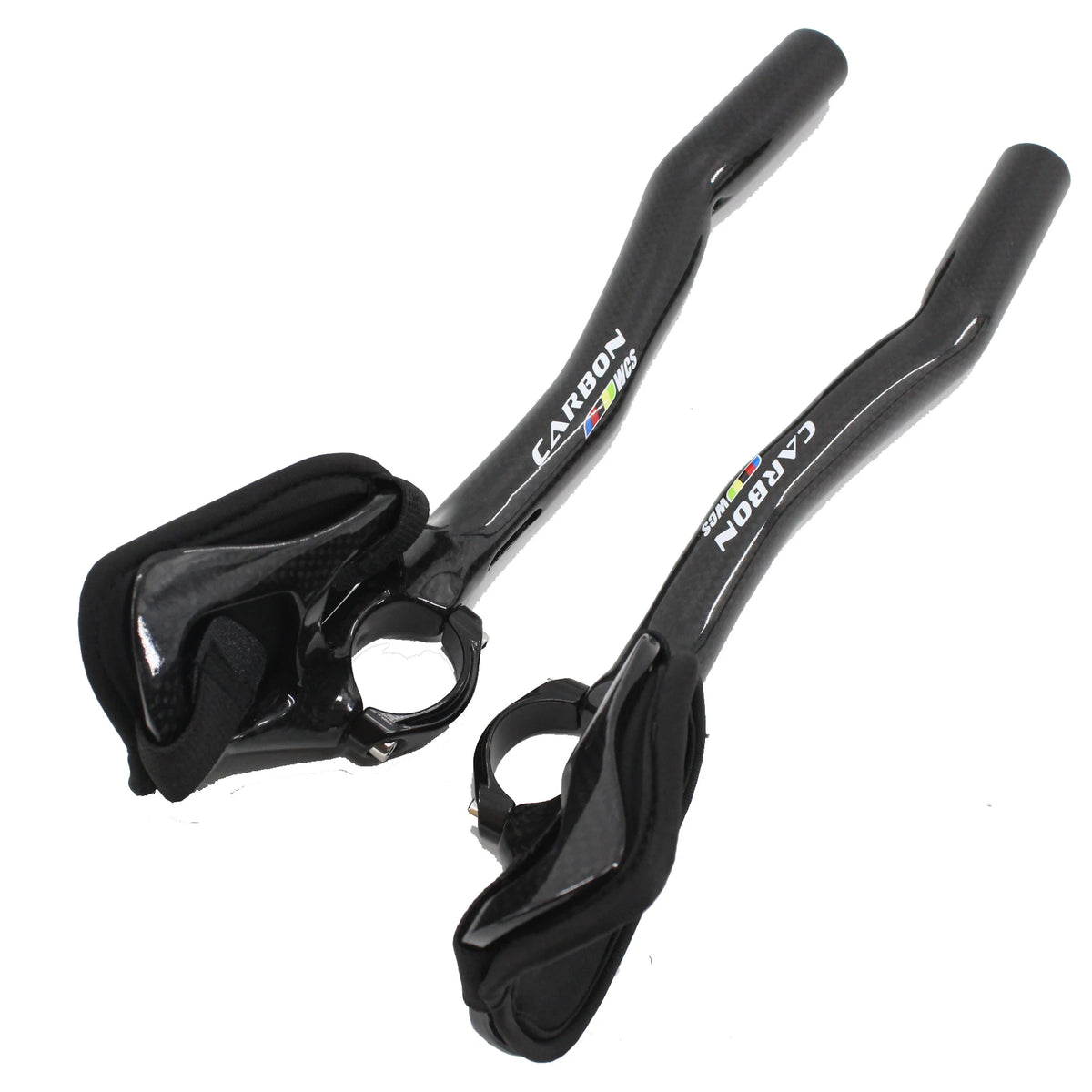 WCS Full Carbon Fiber Road Bicycle Handlebar Highway Rest Handlebar Aero Carbon TT Bike Handle Bars Trial TT Bar 3K Matte/Glossy