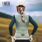 Lameda Women's Windproof Cycling Vest Lightweight Breathable Bike Clothing For Sports Mtb Road Cycling
