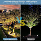 5Pcs LED Tree Hugging Lamp 85-265V Outdoor Christmas Tree Holding Lighting Lamp Waterproof IP65 Garden Park Courtyard Decor Lamp
