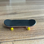 34mm Colorful Maple Wood Fingerboard Complete Set with Trucks - Blue, Orange, Purple, Red, Green