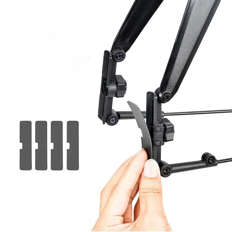 Road Bike Quick-release Fenders Universal Bike Accessories Lengthened Easy Assemble Bicycle Fenders Lightweight Bicycle Parts