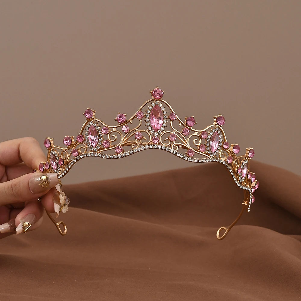 Princess Crystal Crown for Women Headbands Hair Accessories Bridal Wedding  Party Prom Jewelry Hair Accessories Decoration