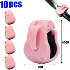 ABS Fishing Rod Holder Universal Multifunction Fixation for Lure Sea Table Rods Transport Storage Anti Slip Protective 4.5x3x3cm