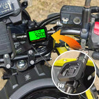 Tachometer Hour Meter Digital Motorcycle ATV Lawn Mower Engine Gauge LCD SVC Inductive Alert RPM Clock Backlight Waterproof