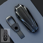 Car Zinc Alloy Key Case For BYD Atto 3 Han EV Dolphin Durable Second Song Pro Tang Dm QIn PLUS MAX Yuan Key Holder Cover Chain