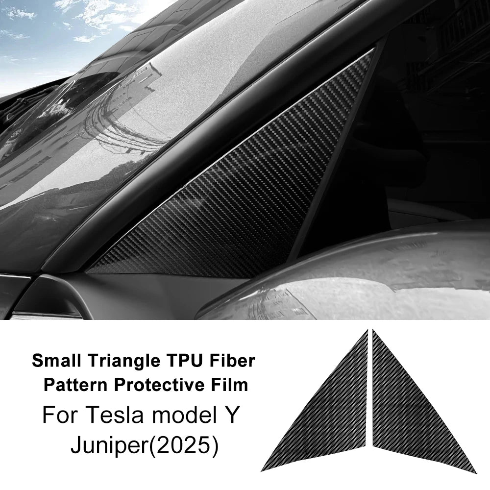 PPF Car Paint Protection Headlight Film for Tesla Model Y Juniper 2025-up Transparent Protective B-pillar Tail light Film