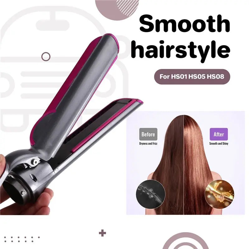 For Dyson Airwrap HS01 HS05 HS08 Hair Straightener Nozzle Plate- For Smooth Hair Styling With Minimal Damage And Fray Breakage