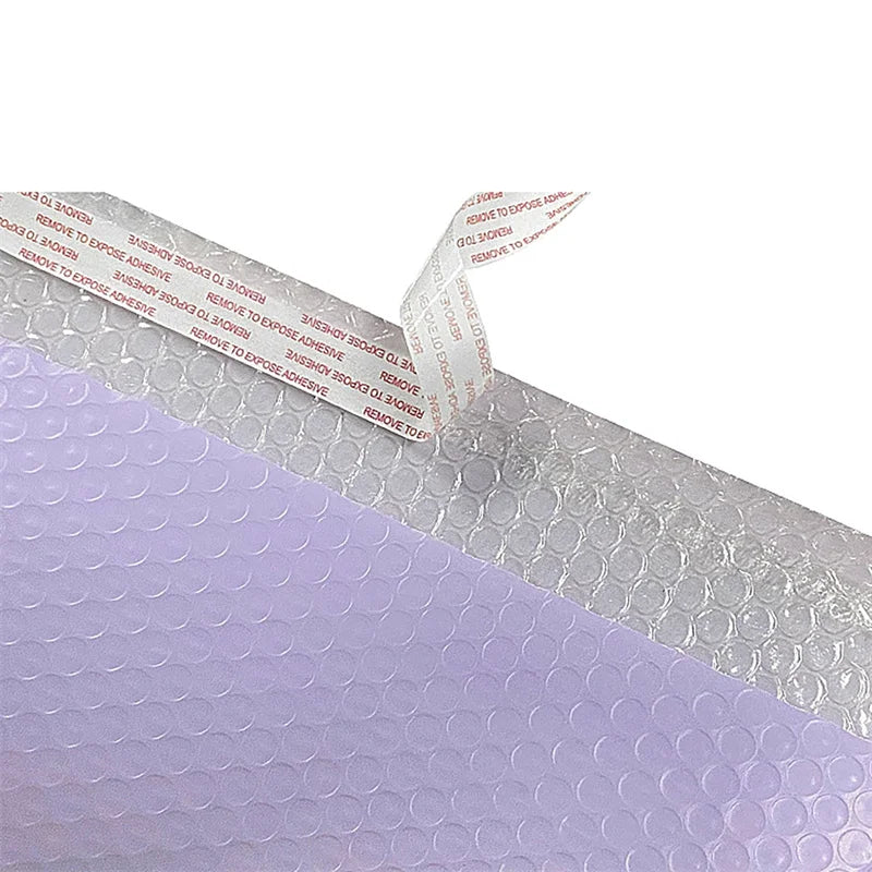 50PCS Purple Bubble Mailers Bubble Padded Mailing Envelopes Mailer Poly for Packaging Self Seal Shipping Bag Bubble Padding