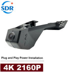 4K Plug And Play Dashcam Wifi Car DVR Video Recorder For Peugeot 3008 Allure 4008 5008 GT DS7 CROSSBACK Citroen C5 X7 GPS Tracks