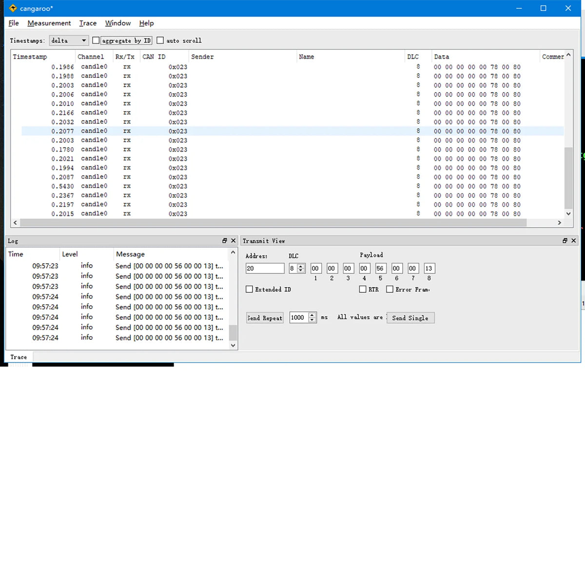 CANable 2.0 USB To CAN Cangaroo Candlelight CAN-FD SLCAN Firmware Debugger CAN Bus Analyzer Debugging Software Communication