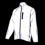 WOSAWE Full Reflective Cycling Jacket Winter Autumn Bicycle Windbreaker Bike Soft Windproof Waterproof Running Jacket Men's Coat