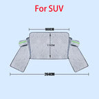 Car Snow Cover Extra Large Windshield Side Window Protector Covers For Snow Ice Sun Shade Dust Frost Freezing Accessories