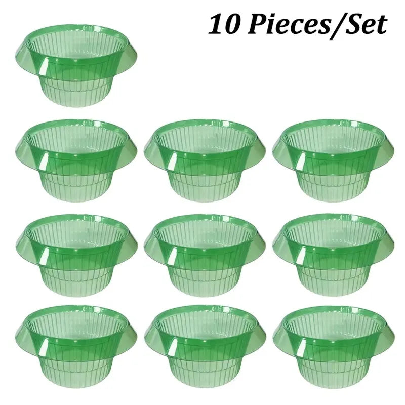 Reusable Vegetables Protection Covers Garden Plant Snail Slug Protection Collars Agricultural Save Water Guard for Flowers