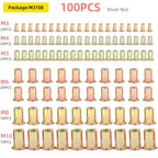 Rivet Nut Tool Drill Adapter M3 M4 M5 M6 M8 M10 Simple Installation Electric  Manual Cordless Riveter Metal License Plate