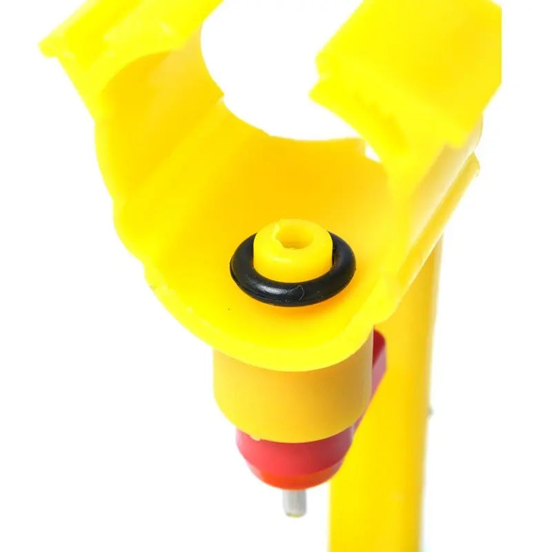 Chicken nipple drinkers with cups 50pcs poultry waterer set for chicken coop