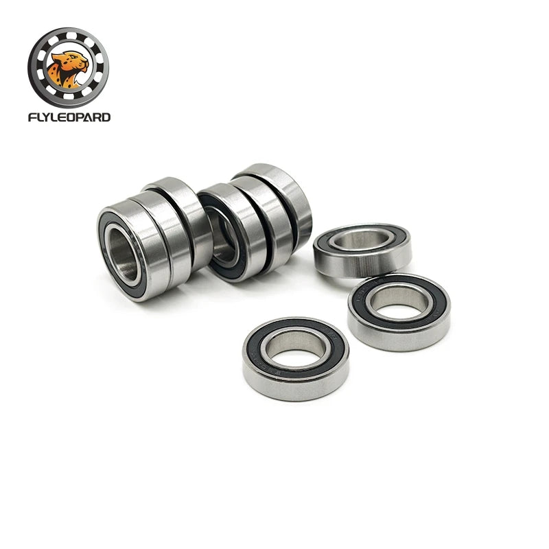6902-2RS Bearing  ABEC-7 10Pcs 15x28x7 mm Metric Thin Section Ball Bearings 61902 RS For 240/350/370 / EX 1750/EX 1550 Hub