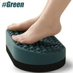 Foot Rest for Under Desk At Work, Home Office Foot Stool, Ottoman Foot Massager Plantar Fasciitis Relief,Soft Silicone Footrests