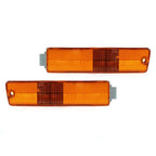 VW Golf Mk2 Jetta Mk2 1980-1992 Front Bumper Turn Signal Corner Lights w/ Harness 1 Pair