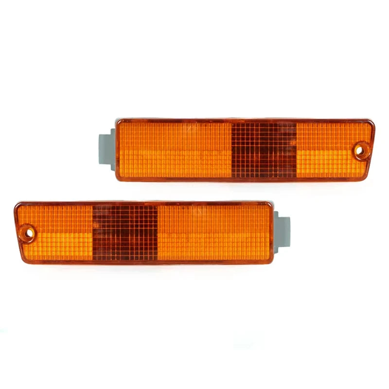 VW Golf Mk2 Jetta Mk2 1980-1992 Front Bumper Turn Signal Corner Lights w/ Harness 1 Pair