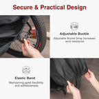 Waterproof Cycle Bike Rain Cover, Bicycle Cover Rain Sun UV Dust Windproof With Lock Hole for Mountain, Road & Dirt Bike