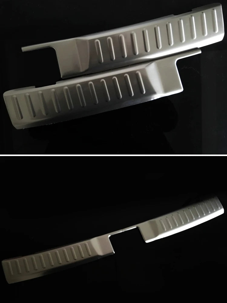 For Suzuki Vitara 2015 2016 2017 2018 2019 Inner Rear Bumper Stainless Steel Protection Trunk Sill Car Accessories Trim