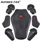Motorcycle Armor CE certified Jacket Insert Back Protector Thicken High elasticity Rider Armor Back Spine Protective Pad