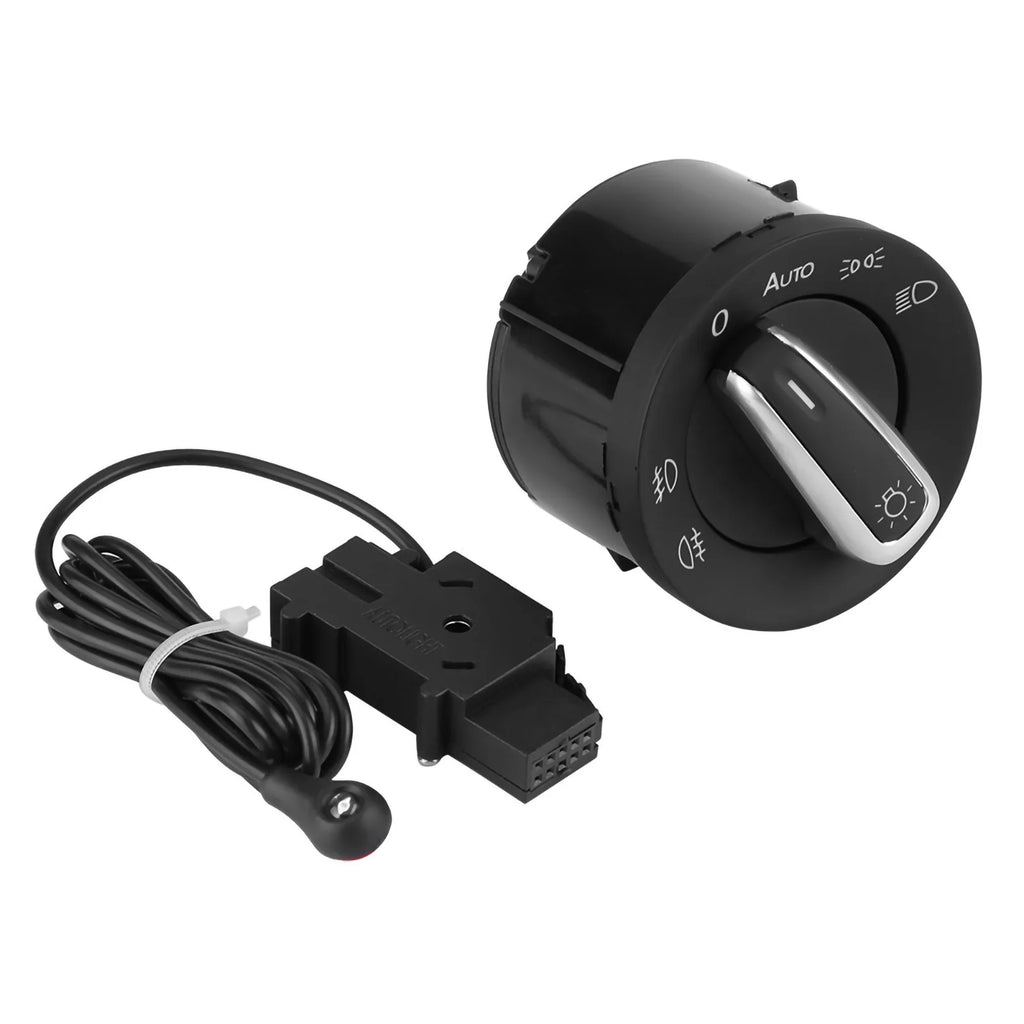 5ND941431BXSH 5ND941431B Car Headlight Switch Control&amp Sensor Moduel for MK5 MK6 B6 3C 2005‑2012 Car HeadLight Control