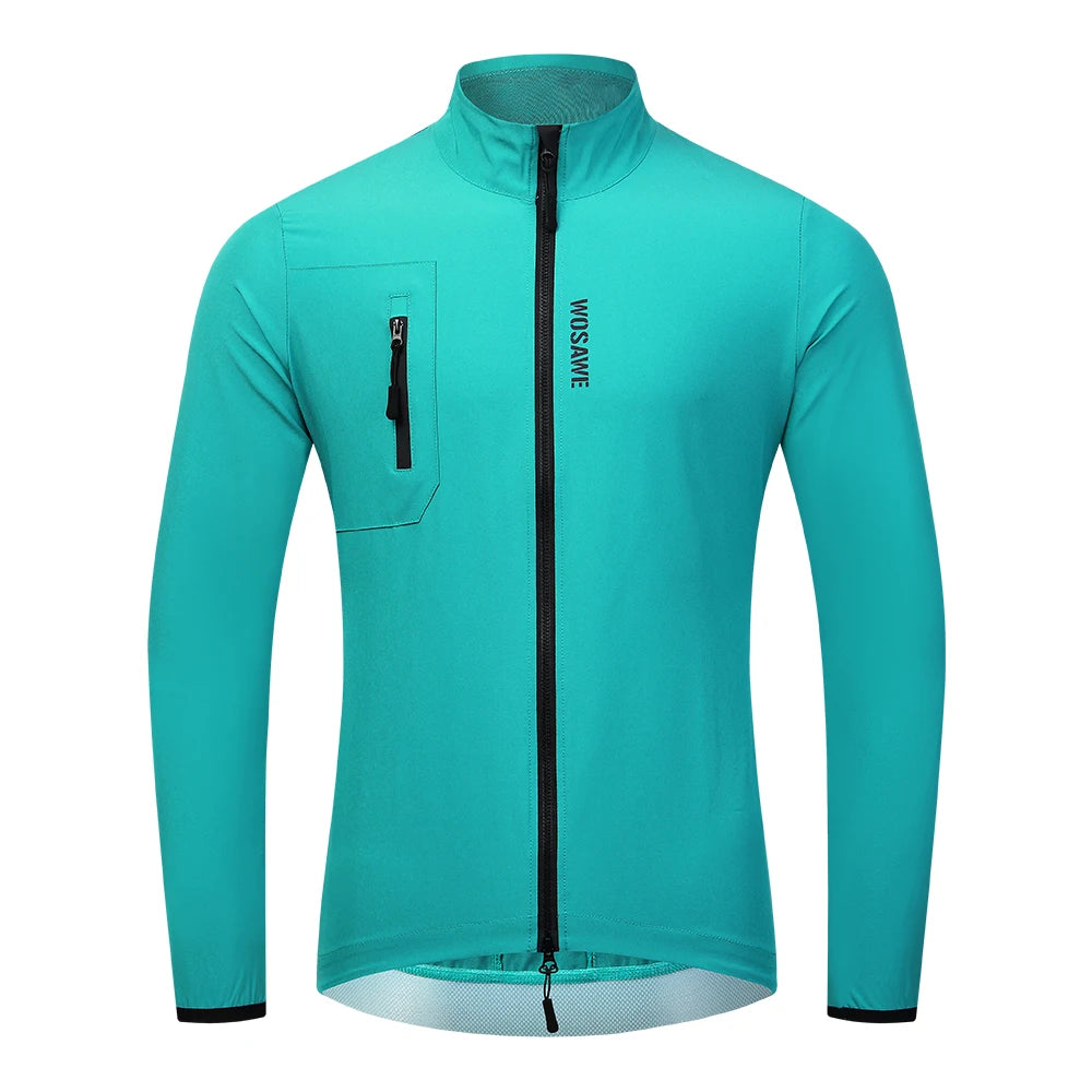 WOSAWE Cycling Jackets Summer Breathable Bicycle Jackets Windbreaker Riding Outdoor Sunscreen Riding Equipment