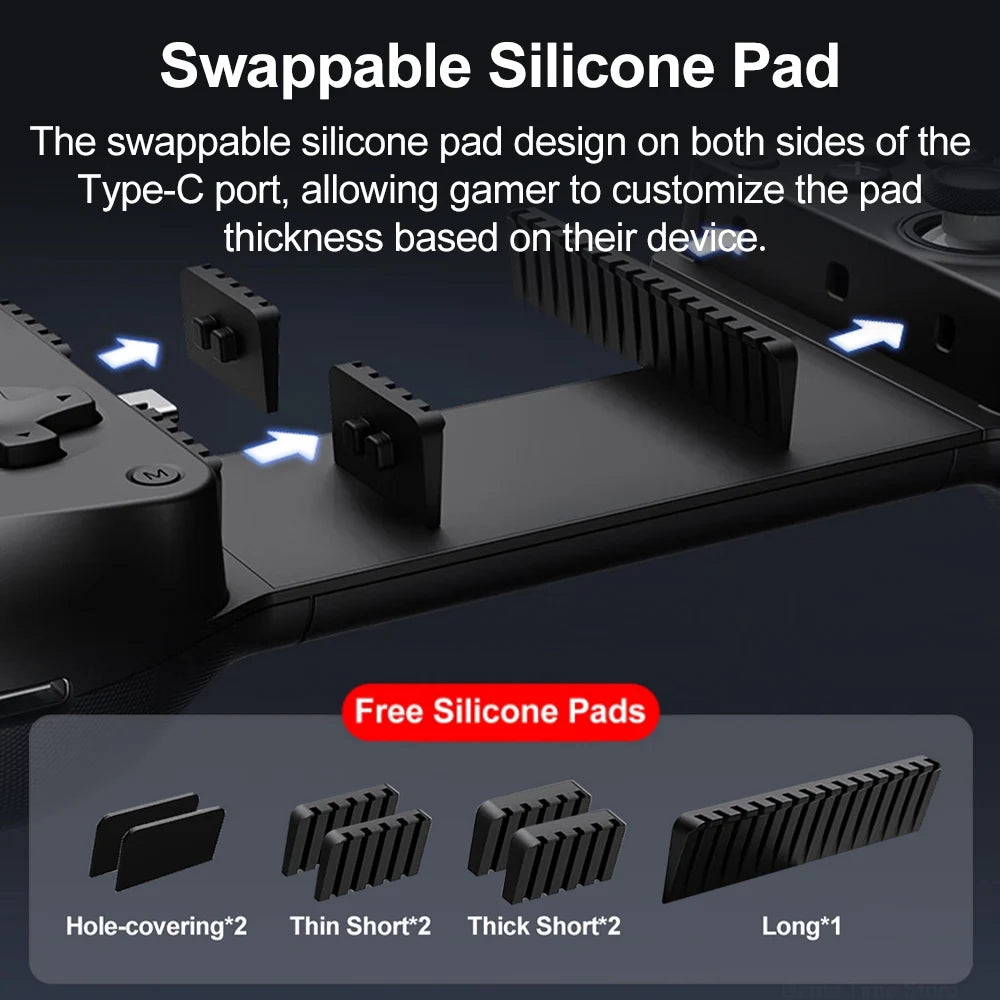 Mobile Game Controller 1pcs Stretchable Handle For IOS & Android Type-C Gaming Peripheral Games Controller for X5 Lite
