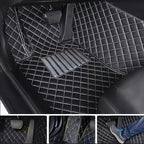Custom Fit Car Floor Mats for Dacia Duster 2018-2024, Easy Clean Interior Set