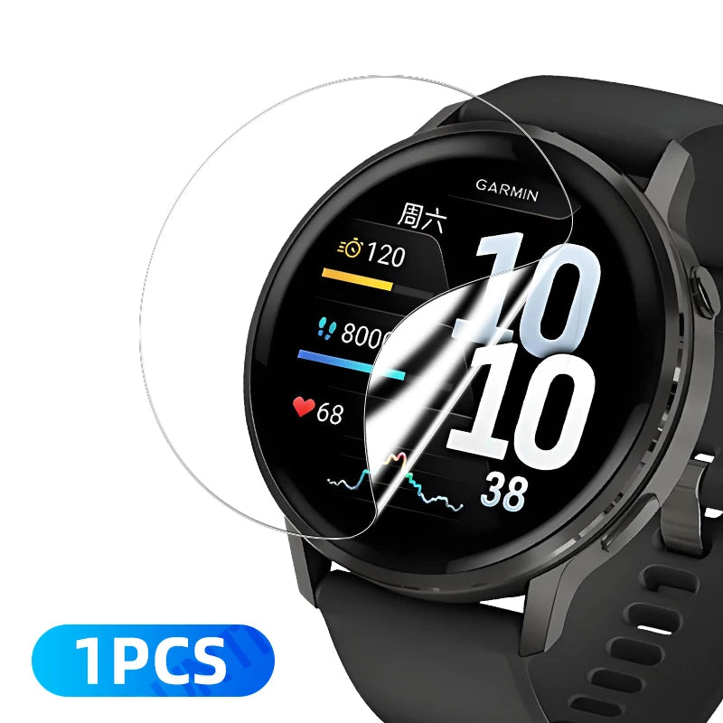 Screen Protector for Garmin Venu 4 45mm 41mm Anti-scratch Hydrogel Film，HD Clear Full Coverage Soft Protective Film Accessories