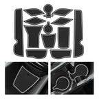 for Chevy Chevrolet Trax 2024 2025 Car Gate Slot Mat Anti-Slip Door Groove Cup Pad Rubber Interior Accessories