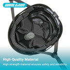 WALGUN K202 Construction Work Safety Helmet with Goggle Lens Visor Ear Protection Hat Electrician Work-at-height Climbing Helmet