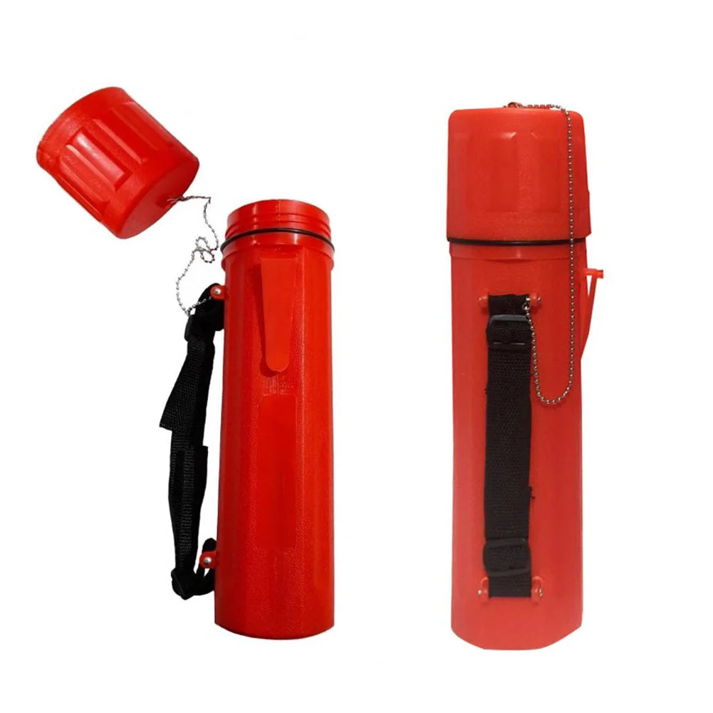 Red Welding Rod Storage Tube Container MMA Electrode Holder 4.5kg Capacity Rod Guard Electrode Rod Storage Protection
