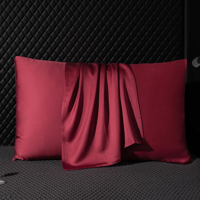 100 Natural Mulberry Silk Pillowcase High End Quality Pillowcase Cover Solid Color Envelope Cover Pillow Sleeping Pillow Cover