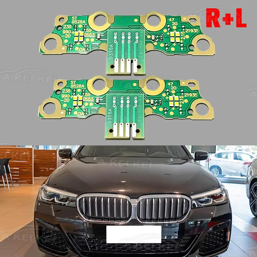 DRL Light Strip Module Angel Eye White for BMW 5 Series G30 G38 LCI 2021-2023