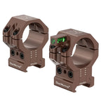 WestHunter Advanced Center Height Adjustable Picatinny Mount MOA and Elevation Adjust Bubble Level Rings for 34mm 30mm Tube