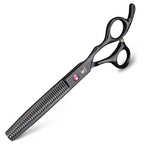7-inch hair scissors 6cr13 steel hairdresser cutting scissors and thinning scissors or pet scissors
