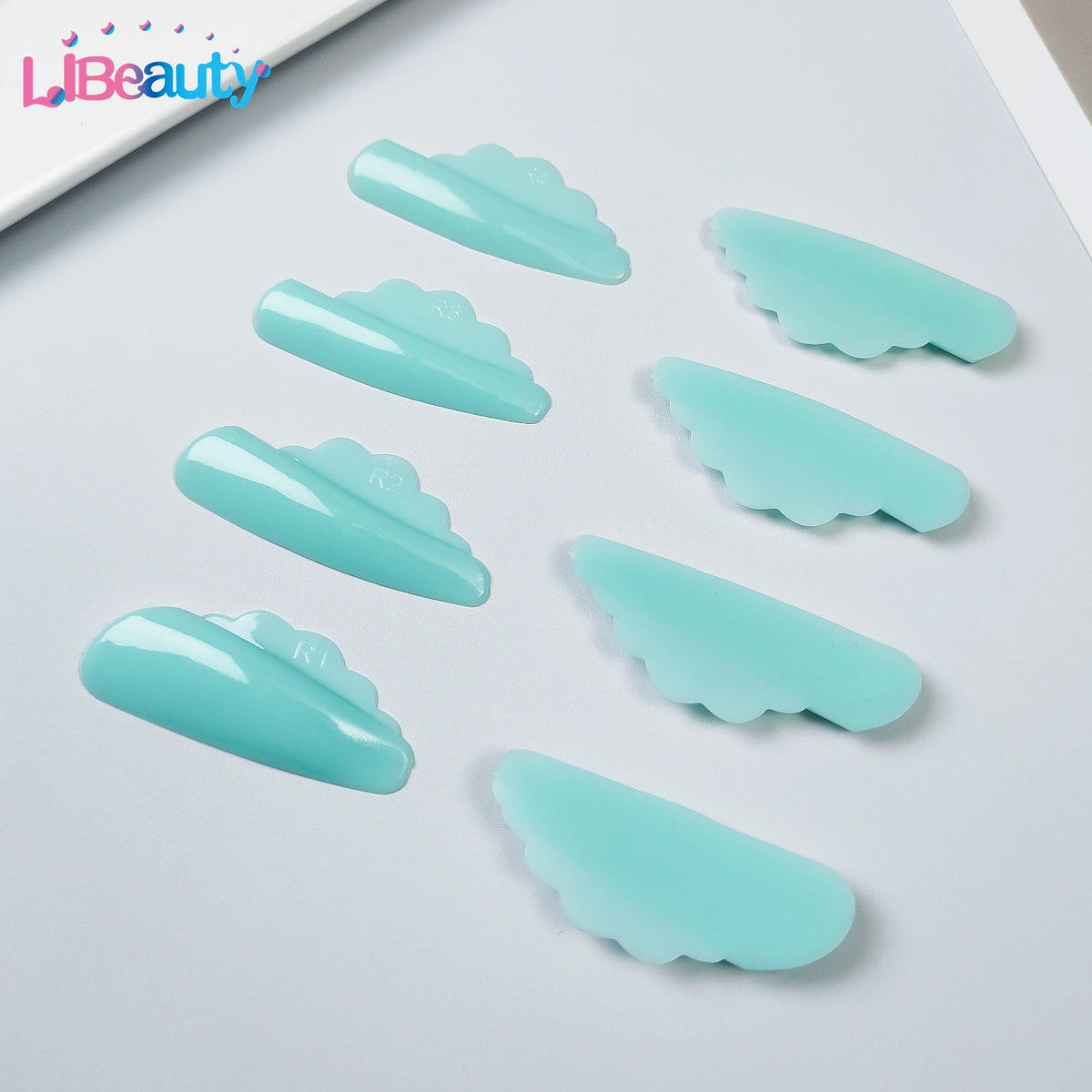 Libeauty New 4 Pairs Free Glue Silicone Eyelash Perm Rod Shield Lash Lift Pad Lifting 3D Eyelash Curler Accessories Makeup Tools