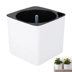 Automatic Self Watering Flower Plants Pot Gardening Flower Pots Living Room Decor Plastic Planters Home Garden Planters Desktop