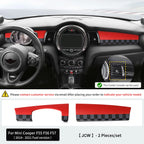 Center Console Decorative Shell Cover for Mini Cooper F55 F56 F57 2014-2021 ABS Leather