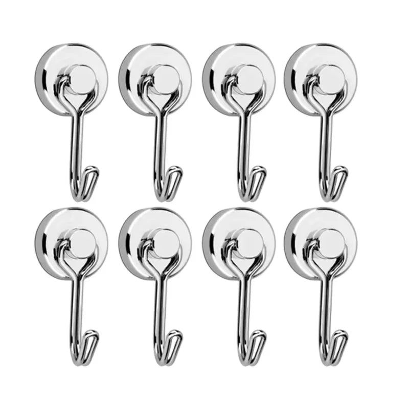 8pcs white